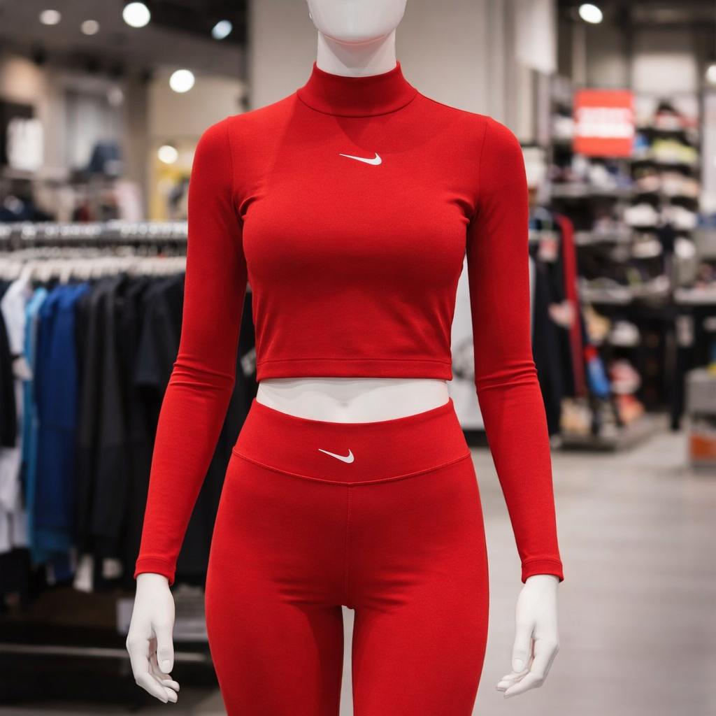 CONJUNTO BUZO Y LEGGINS ROJO