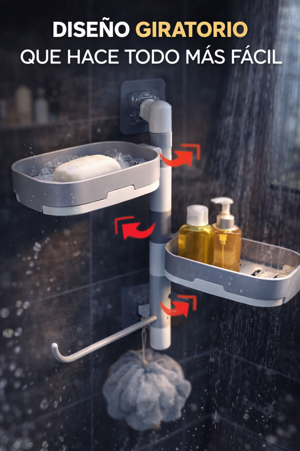 JABONERA PARA DUCHA GIRATORIA